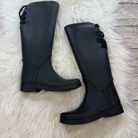 Coach Tristee Lace Up Rain Boot - Picture 2 of 8